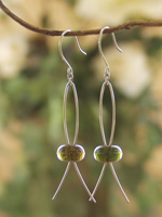 Earrings Shepherd Hook with Long Loop